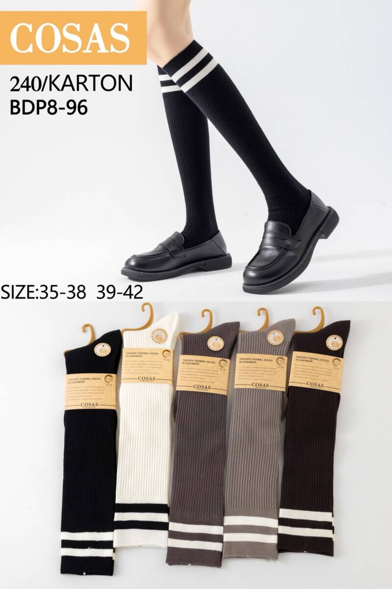 Skarpety damskie Roz 35-42, Mix kolor Paczka 40 szt